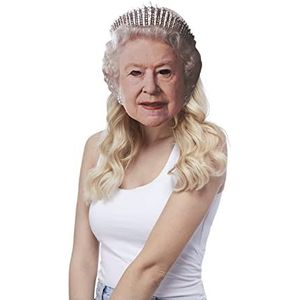 The Queen Printed Card Mask