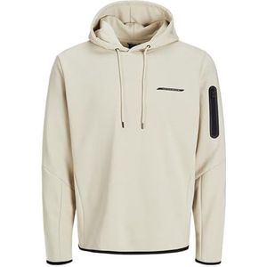 Jack & Jones Jcofusion Sweat Hood, maanbeam, XL