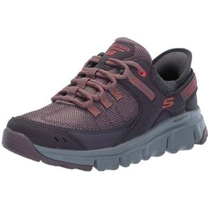 Skechers Dames Summits op, Bourgondië Synthetisch/Mesh/Multi Trim, 5 UK, Bordeaux Synthetisch Mesh Multi Trim, 38 EU