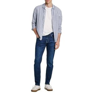 Pepe Jeans - PM207388DP6 - Slanke Jeans - Blauw - Slim Fit - Casual