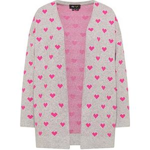 Sookie Dames gebreide jas 11119495-SO01, grijs meerkleurig, M/L, grijs, meerkleurig., M/L