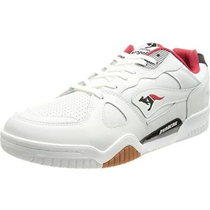 KangaROOS Ultralichte Og Np Sneakers, uniseks, wit-rood., 41 EU