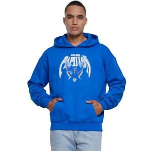 Mister Tee Herentrui met capuchon Origami Heavy Oversize Hoodie kobaltblue L, kobaltblauw, L