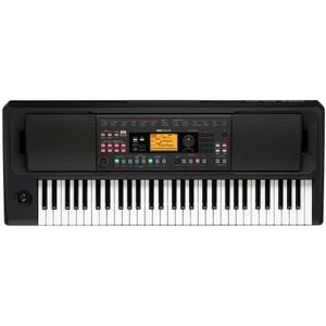Korg EK-50L Digital Keyboard with 61 Touch Sensitive Keys - Deluxe Model - Black
