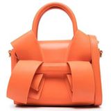 Pinko Aika Purse baby kalfsleer, zachte tas voor dames, A71q_orange.vibrant-antiek goud, Eén maat