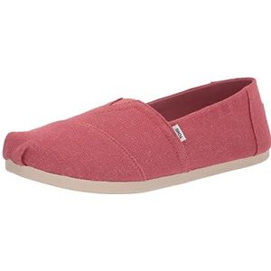 TOMS Vrouwen Alpargata Print Glitter Loafer Flat, Roze Rood, 42 EU