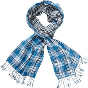 Tommy Hilfiger heren sjaal, geruit E387811209 / ANDY CHK SCARF