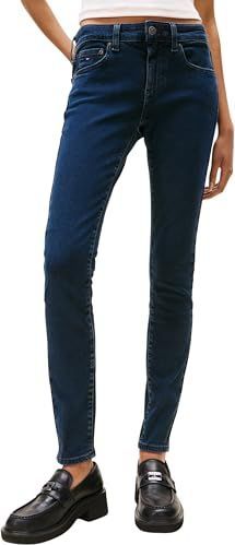 Tommy Jeans Skinny dames, Denim (Denim Blauw Zwart), 24W / 28L