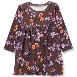 NAME IT NBFRANJE LS Dress, Chocolate Plum, 56 cm