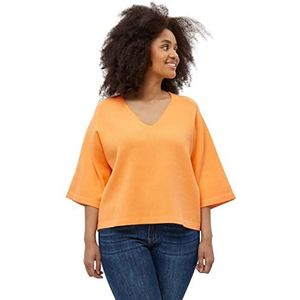 Peppercorn Pullover met 3-4 mouwen voor dames, Perzik Cobbler, XS