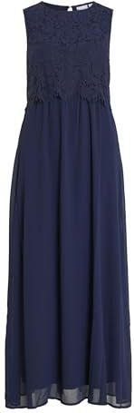 Jurk - Kanten - Zwart - 51% Gerecycled Polyester