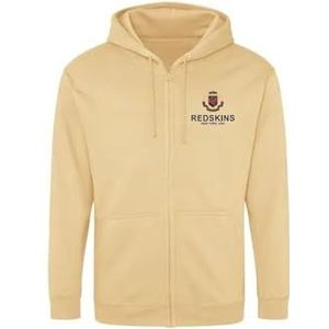 Redskins Sweater, capuchontrui, sport, bedrukt, kleding, kinderen, jongens en meisjes, winter, warm, model SC RS4071, beige, 6 jaar, Beige, 6 ans