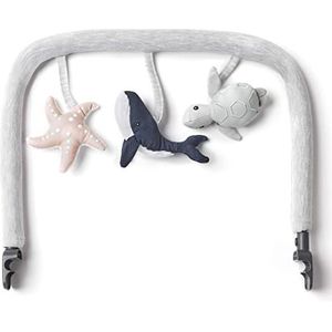 Ergobaby Evolve Bouncer speelboog, accessoire voor de Ergobaby 3-in-1 baby bouncer baby swing voor pasgeborenen vanaf de geboorte, Ocean Wonders