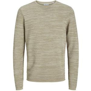 Jack & Jones Jjewan Knit Crew Neck, Humus, XXL