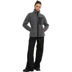 Brandit Women Teddyfleece Jacket 15Y, Farbe: anthracite, Größe: XXL