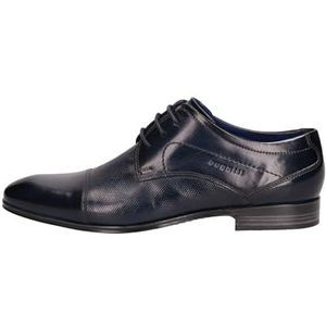 bugatti 314-1011D Zakelijke veterschoenen voor heren, blauw, 45 EU, blauw, 45 EU