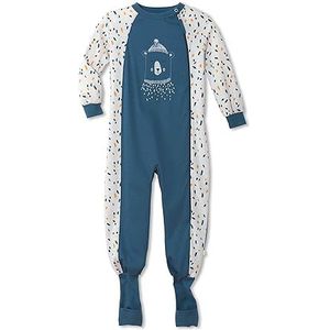 CALIDA Polar Bear Jumpsuit voor jongens, Nimes Blue., 104 cm