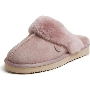 Dearfoams Haardvuur voor dames, Dusty Roze, 37 EU