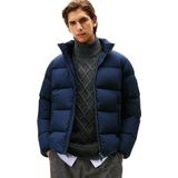 TOMMY HILFIGER - Gewatteerde Jas - Marine - Warm Gevoerd