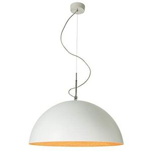 In-es.artdesign Mezza Luna 1 IN-ES0501BI-A hanglamp, wit/oranje