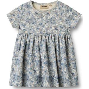 Wheat - S/S Nova - Jerseyjurk - Blauw - GOTS - 80
