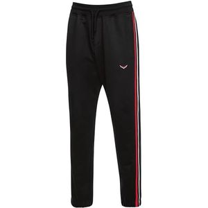 TRIGEMA Joggingbroek met contrasterende zijstrepen, zwart, 3XL