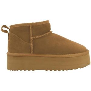 Kuitlaarzen - Leren - Zwart - Bontvoering - Lichtgewicht EVA Zool