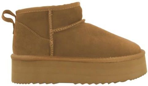 Kuitlaarzen - Leren - Zwart - Bontvoering - Lichtgewicht EVA Zool