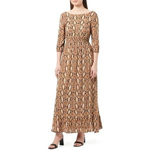 nascita dames maxi-jurk jurk, Beige slang., S