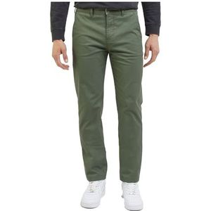 Lee Regular chinobroek voor heren, Olive Grove, 28W / 32L