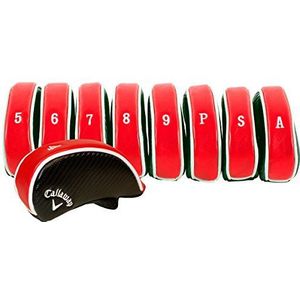 Callaway Deluxe ijzeren afdekkingen (9 stuks) - rood