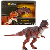 Mattel Jurassic World Hammond Collectie Fallen Kingdom Carnotaurus, dinosaurus, actiefiguur, grote soort, premium beweegbare figuur HTK44