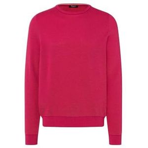 Maerz Pullover ronde hals 1/1 mouw, Roze Duplex, 50