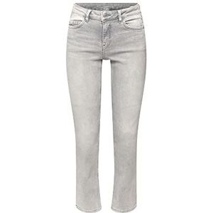 edc by ESPRIT Dames Jeans, 922/Grey Medium Wash, 28W x 32L