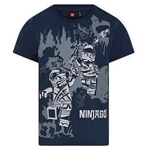 LEGO Ninjago T-shirt voor jongens LWTaylor 205, 590 Dark Navy, 104 kinderen