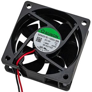 Ventilator 12 V DC 1,47 W 60 x 60 x 25 mm 39,9 m³/uur 4500 U/min 39,9 m³/uur SUNON EE60251S11000U999