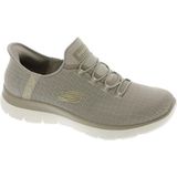 Skechers - Summits Classy Night - Sneaker - Taupe - Dames