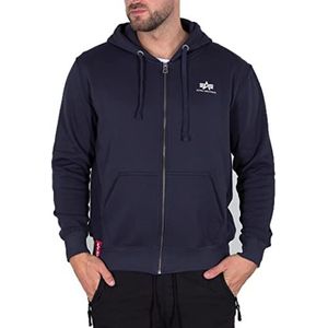 Alpha Industries - Basic Zip Hoodie - Groen - Katoen/Polyester