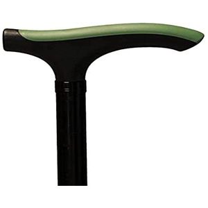 T-Handle Advance wandelstok van aluminium, uittrekbaar, opvouwbaar, groen