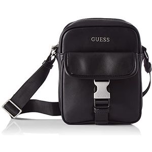 Guess Heren Scala Backpack, zwart, eenheidsmaat