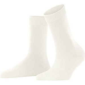 FALKE Dames Sokken ClimaWool W SO Wol Lyocell eenkleurig 1 Paar, Wit (Off-White 2040), 41-42