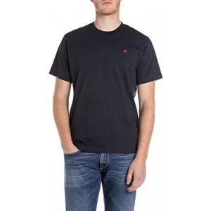 Replay T-shirt voor heren, 970 Night Blue, M