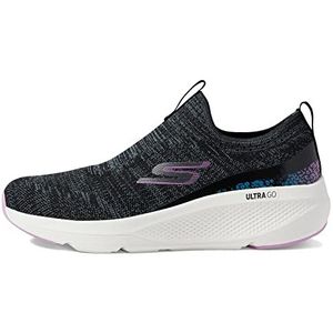 Skechers Go Run Elevate Indigo sneakers voor dames, zwart, roze, 38.5 EU