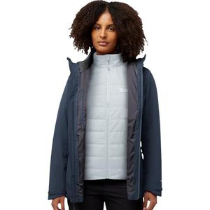 Jack Wolfskin - HUNBERG 3IN1 JKT W - Functioneel 3-in-1-jack - Midnightsky