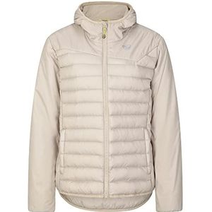 Ziener NANTANA Warmte-jas voor dames outdoor/skitour | winddicht, wol, PFC-vrij, zilverbeige, 44