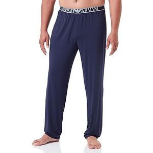 Emporio Armani Heren Herenbroek, Soft Modal Sweatpants, marineblauw, M