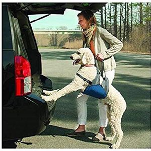 Kurgo Up and About Hijstuigje voor honden, ergonomisch design, helpt de hond bij het traplopen of in de auto, voor honden tussen 23 kg en 41 kg, ideaal voor zieke en oude honden