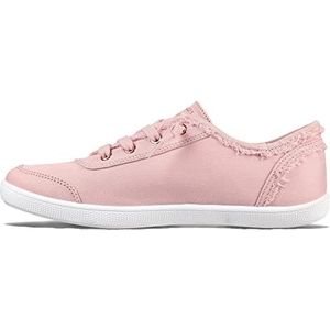 Skechers Leuke Bobs B sneakers voor dames, roze canvas, 39,5 EU