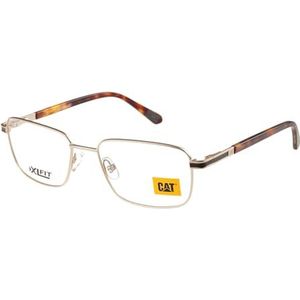 CAT Men's CTO-3057 brilmontuur Prescription Eyewear Frames, goud, 56, goud, 56