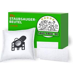 SAUG-FREUnDE I 20 stofzuigerzakken voor Miele Classic C1 serie: C 1, Ecoline SBAG1, Complete C2 serie: C 2, Tango Ecoline SFAG1, SFRG2 (MI1)